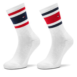 Tommy Hilfiger 2er-Set hohe Kindersocken Tommy Hilfiger 701229942 Weiß