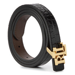 Lauren Ralph Lauren Moteriškas Diržas Lauren Ralph Lauren Rev Ltr 20 412754801001 Black/Dark Brown
