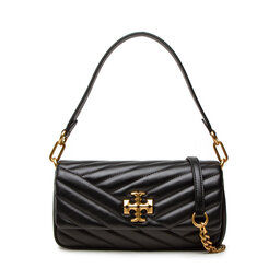 

Сумка Tory Burch Kira Chevron Small Flap Shoulder Bag 90456 Black 001, Чорний
