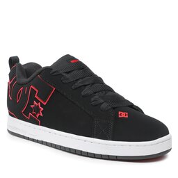 DC Sneakers DC Court Graffik 300529 Black/Red/White (XKRW)