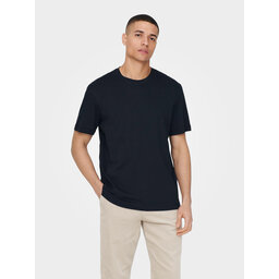 Only & Sons Only & Sons Majica 22025208 Mornarsko modra Regular Fit