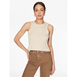Calvin Klein Jeans Calvin Klein Jeans Top J20J221055 Beige Regular Fit