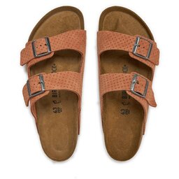 

Шльопанці Birkenstock Arizona 1026985 Emboss Dots Burnt Orange, Оранжевий