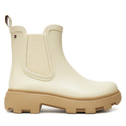 Tommy Hilfiger Wellington Tommy Hilfiger Rubber Flag Cleated FW0FW08637 Beige