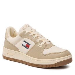 Tommy Jeans Sneakers Tommy Jeans Basket Canvas EM0EM01163 Gentle Gold AB9