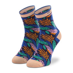 Cabaïa Calcetines altos para mujer Cabaïa Leana & Arthur SOKFW2122 Azul marino