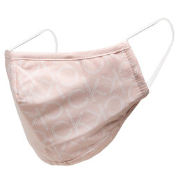 Calvin Klein Mască din material textil Calvin Klein Face Cover Single K60K608837 Pink Mono 0JX