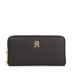 Tommy Hilfiger Dámska peňaženka Tommy Hilfiger Poppy Plus Large Za AW0AW15586 Black BDS