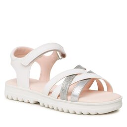 

Босоніжки Geox J Sandal Coralie Gir J356EA054AJC0007 D White/Silver, Білий