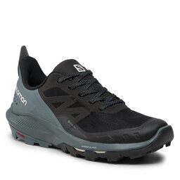 Salomon Bakancs Salomon Outpulse Gtx W GORE-TEX 415883 20 V0 Black/Stormy Weather/Vanillia Ice