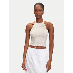 Karl Kani Karl Kani Top PD00005472 Bež Slim Fit