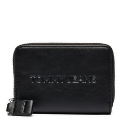 Tommy Jeans Duży Portfel Damski Tommy Jeans Tjw Ess Must Small Za AW0AW16387 Czarny