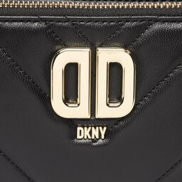 

Сумка DKNY Delphine Dbl Zip Cbo R23EBG29 Blk/Gold BGD, Чорний