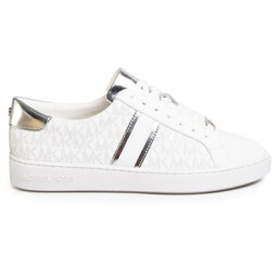 

Снікерcи MICHAEL Michael Kors Irving Stripe Lace Up 43S0IRFS2B Bright Wht, Білий