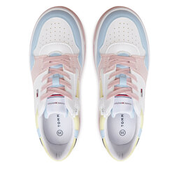 

Снікерcи Tommy Hilfiger Low Cut Lace-Up Sneaker T3A9-33210-1355 Multicolor Y913, Білий