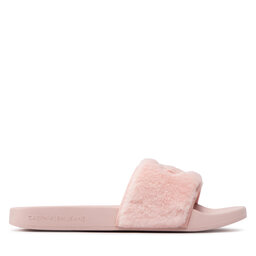 

Шльопанці Calvin Klein Jeans Slide Fur YW0YW00719 Pink Blush TKY, Рожевий