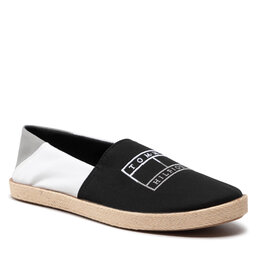 Tommy Hilfiger Espadrillas Tommy Hilfiger Color Block Espadrille FM0FM04057 Black BDS