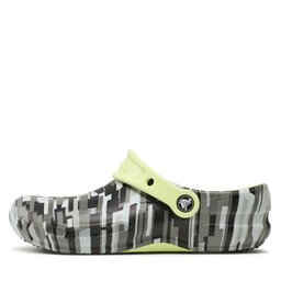 

Шльопанці Crocs Crocs Bistro Graphic Clog 204044 Black/Lime 068, Чорний