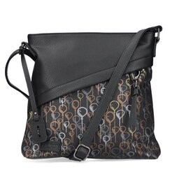Rieker Handtasche Rieker H1040-03 Black / Schwarz-Metallic 03