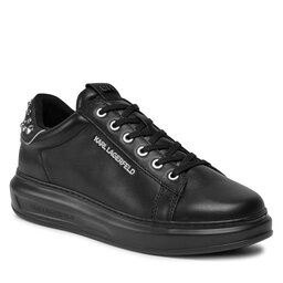 KARL LAGERFELD Sneakers KARL LAGERFELD KL52576 Black Lthr w/Silver 00S