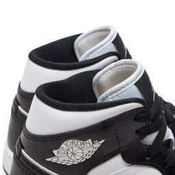 

Взуття Nike Air Jordan 1 Mid DV0991 101 White/Black/White, Білий