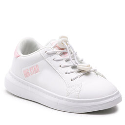 

Снікерcи Big Star Shoes JJ374068 White/Pink, Білий