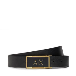 

Чоловічий ремінь Armani Exchange 951250 CC890 71820 Black/Blu Navy-G., Чорний