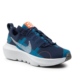 

Взуття Nike Crater Impact (Gs) DB3551 010 Midnight Navy/White/Orange, Cиній