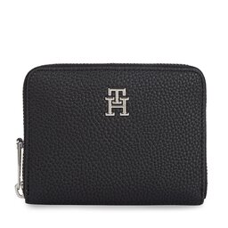 

Великий жіночий гаманець Tommy Hilfiger Th Emblem Med Za AW0AW14892 BDS, Чорний