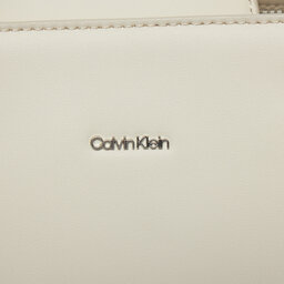 

Сумка Calvin Klein Ck Must Shopper Md_Pu/Nubuck K60K611677 Dk Ecru PC4, Сірий