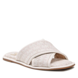 MICHAEL Michael Kors Παντόφλες MICHAEL Michael Kors Gideon Slide 40S2GDFP1Y Natural