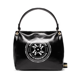 Monnari Rankinė Monnari BAG0250-020 Czarny Z Białym Nadrukiem