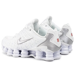 

Взуття Nike Shox Tl AR3566 100 White/White/Metallic Silver, Білий