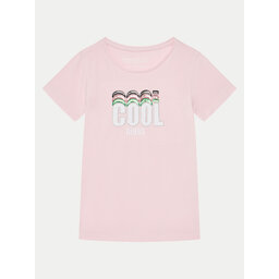 Guess Guess T-shirt K5RI17 K6YW4 Ružičasta Regular Fit