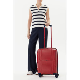 Beverly Hills Polo Club Kabinenkoffer Beverly Hills Polo Club BHPC-WAL-006-S Rot