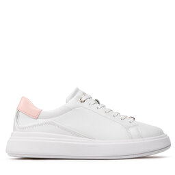 

Снікерcи Calvin Klein Gend Neut Lace Up Lth HW0HW00919 White/Pink 0K8, Білий