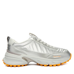 Calvin Klein Снікерcи Calvin Klein Hike Runner Lace Up Pearl Ny YW0YW02043 Срібний