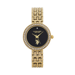 U.S. Polo Assn. Ρολόι U.S. Polo Assn. Harmony USP8433BK Χρυσό