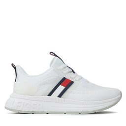 

Снікерcи Tommy Hilfiger Flag Low Cut Lace-Up T3A9-32747-0308100 S White 100, Білий