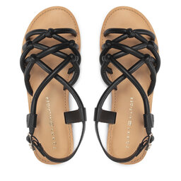 

Босоніжки Tommy Hilfiger Flat Strappy Sandal FW0FW06668 Black BDS, Чорний