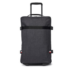 Tommy Hilfiger Самолетен куфар за ръчен багаж Tommy Hilfiger Th Nylon Travel Soft AM0AM13554 Сив