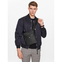 Tommy Hilfiger Umhängetasche Tommy Hilfiger Essential Pu Crossover AM0AM09506 Schwarz