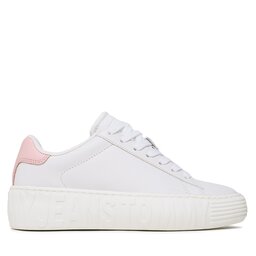 

Снікерcи Tommy Jeans New Cupsole Leather EN0EN02137 White 0K4, Білий