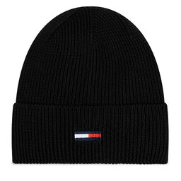 Tommy Jeans Σκούφος Tommy Jeans Elongated AW0AW16102 Black BDS