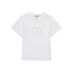 TWINSET TWINSET T-Shirt 251GJ2485 Λευκό Regular Fit