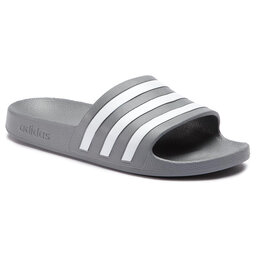adidas Ciabatte adidas adilette Aqua F35538 Grethr/Ftwwht/Grethr