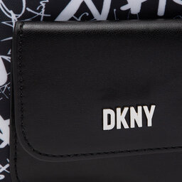

Сумка DKNY Livvy Crossbody R22EIR56 Blk/Wht 12, Чорний