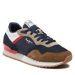 Pepe Jeans Sneakersy Pepe Jeans London One M Hero PMS30931 Tan 869