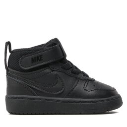 

Взуття Nike Court Borough Mid 2 (TDV) CD7784 001 Black/Black/Black, Чорний