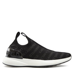 

Снікерcи KARL LAGERFELD KL62119 Black Knit Textile W/Lt Grey, Чорний